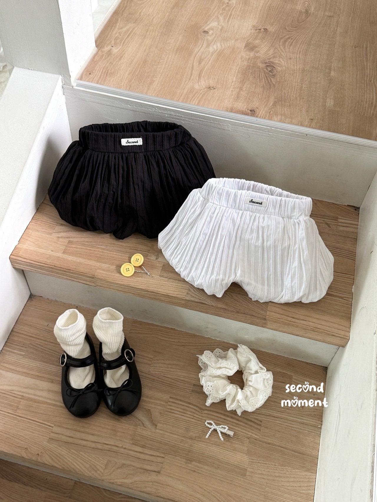 ［second moment］Bloom balloon pants