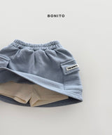 ［Bonito］Sweat cargo skirt