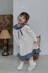 ［bebenine］Maison Check Dress