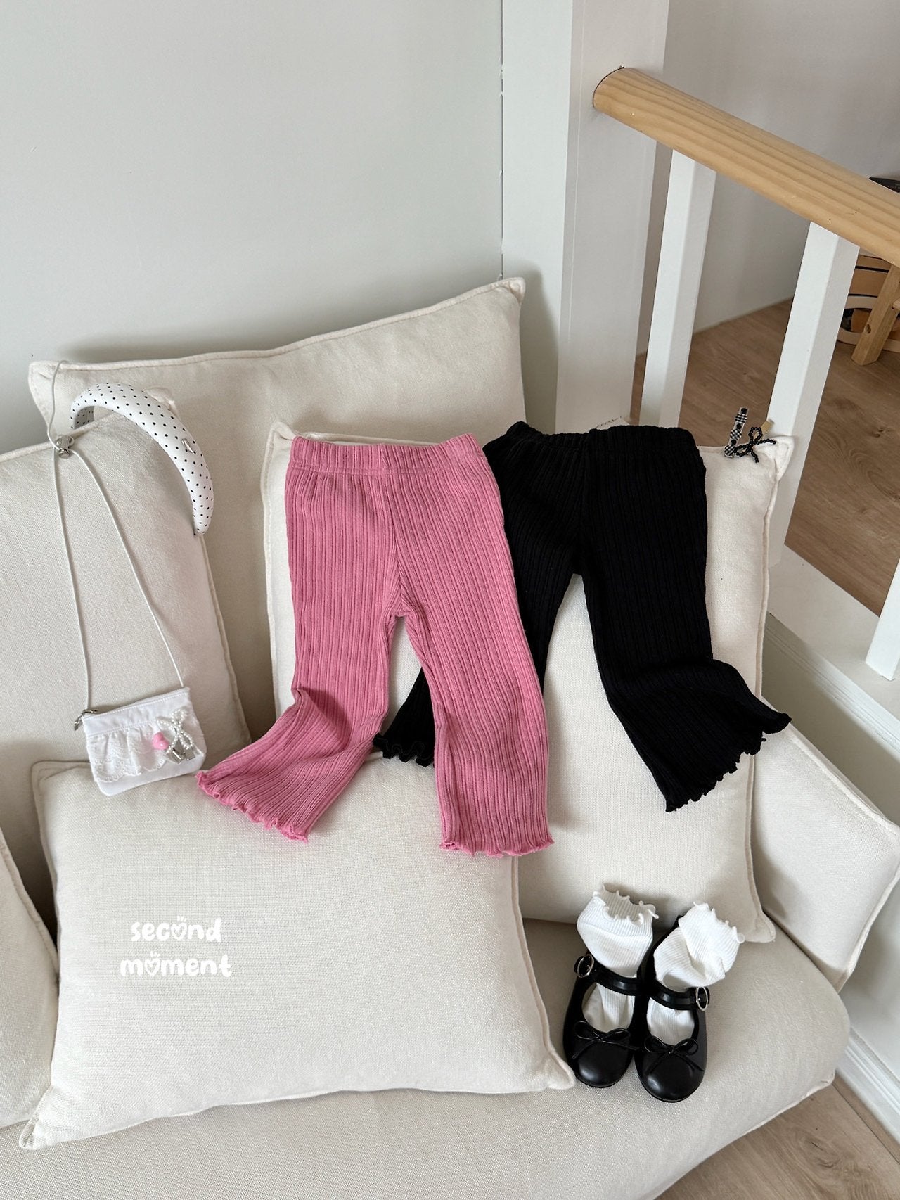［second moment］Pepero mellow flare pants