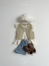 ［atomeme］Coco knit vest
