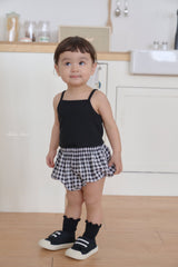 ［bebenine］Forever sleeveless check set