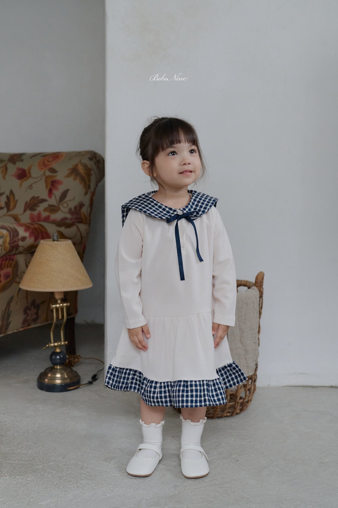 ［bebenine］Maison Check Dress