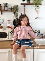 ［second moment］Garden frill jumper