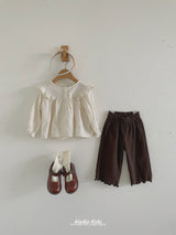 ［aladin］Wing shirring blouse