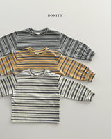 ［Bonito］Clover stripe tee