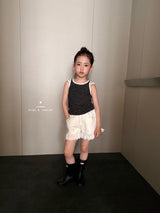 ［comma］Lace cotton short pants