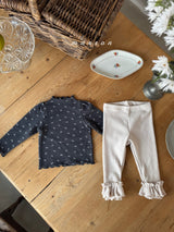 ［marron］Frill leggings