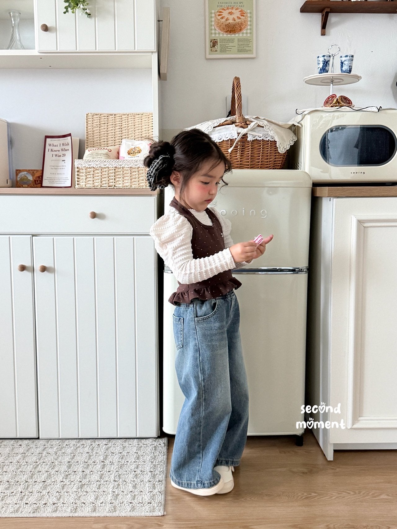 ［second moment］Sugar dot halter neck tops