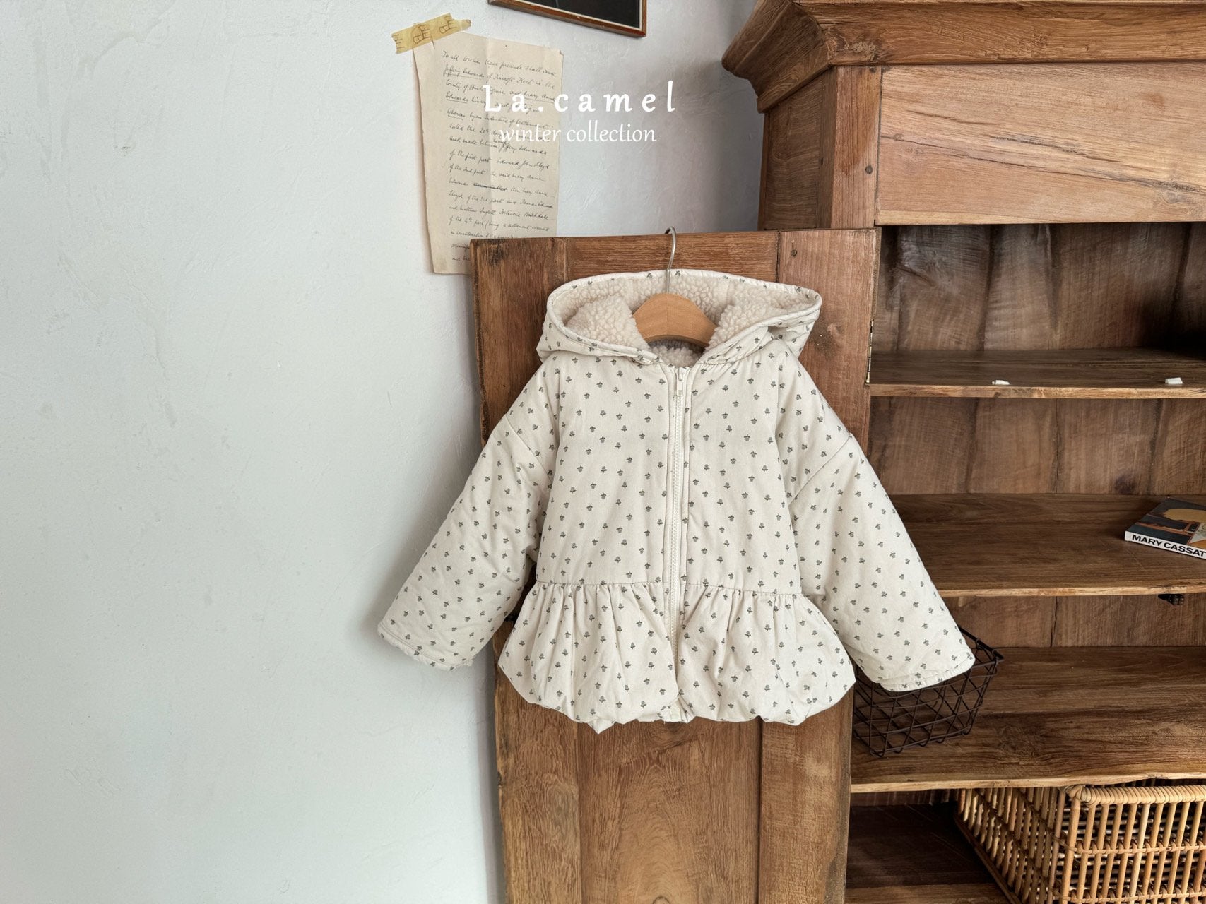 ［La.camel］Ellie padding jacket