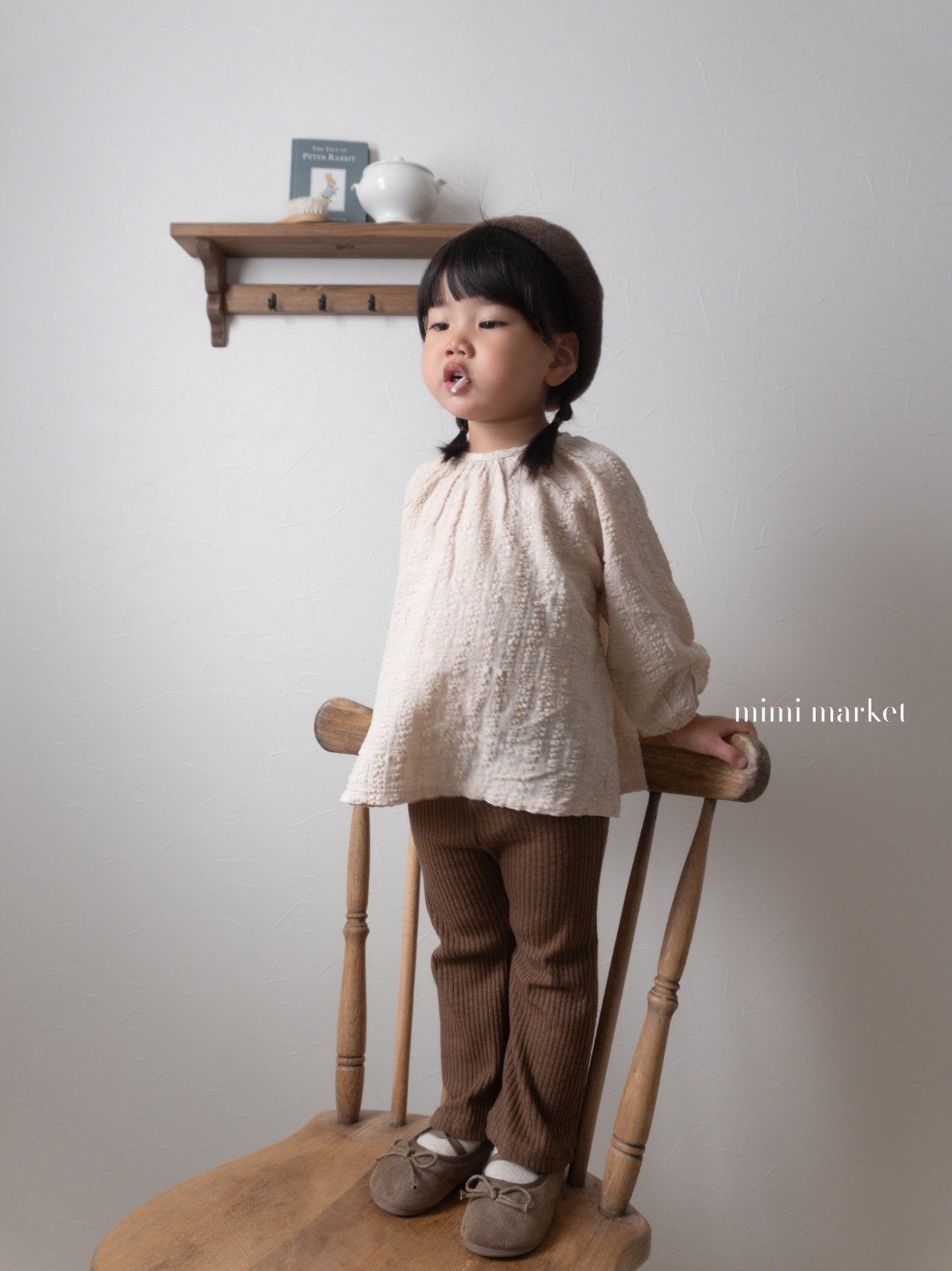 ［mimi market］Raglan blouse