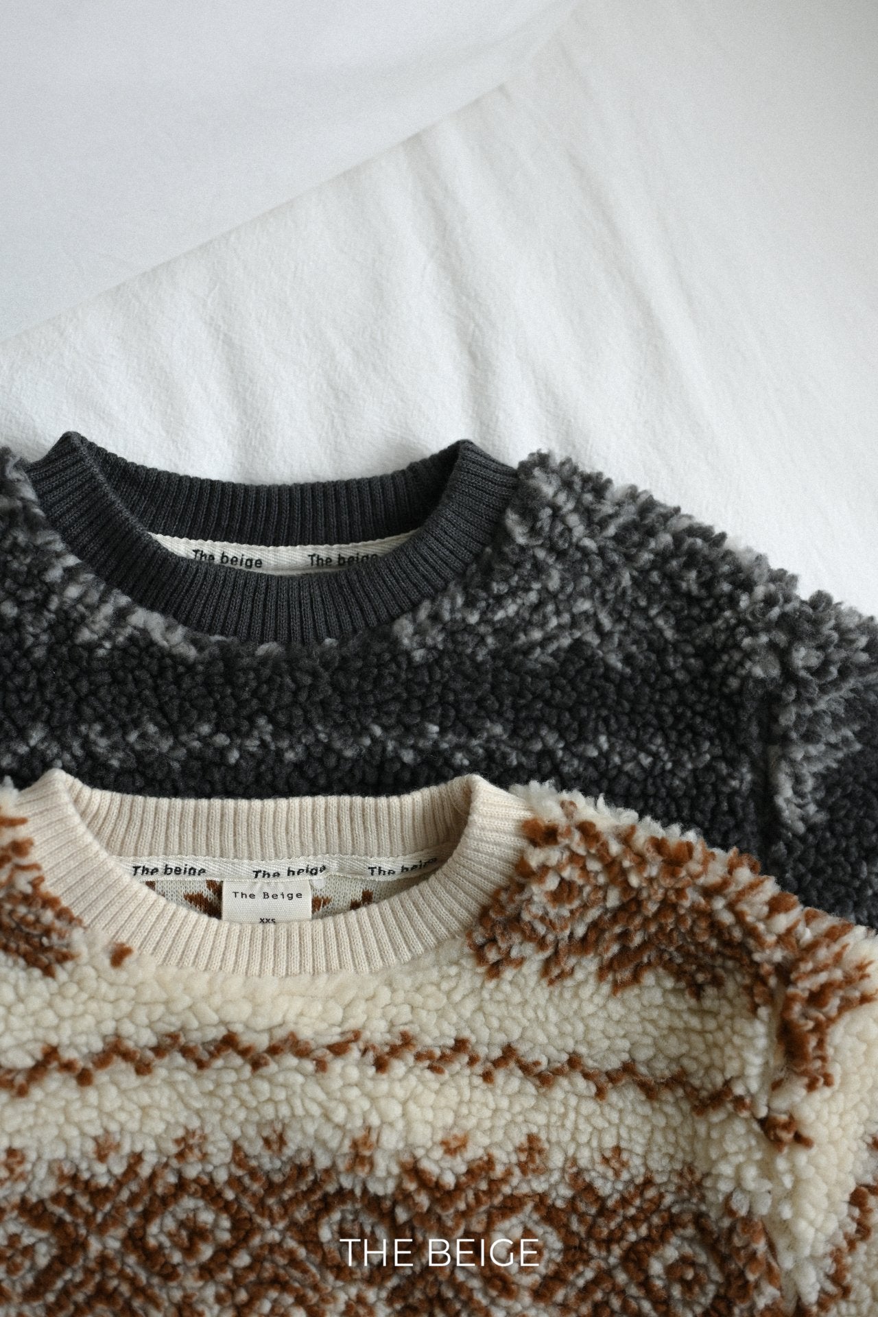 ［The beige］Snow boa mtm