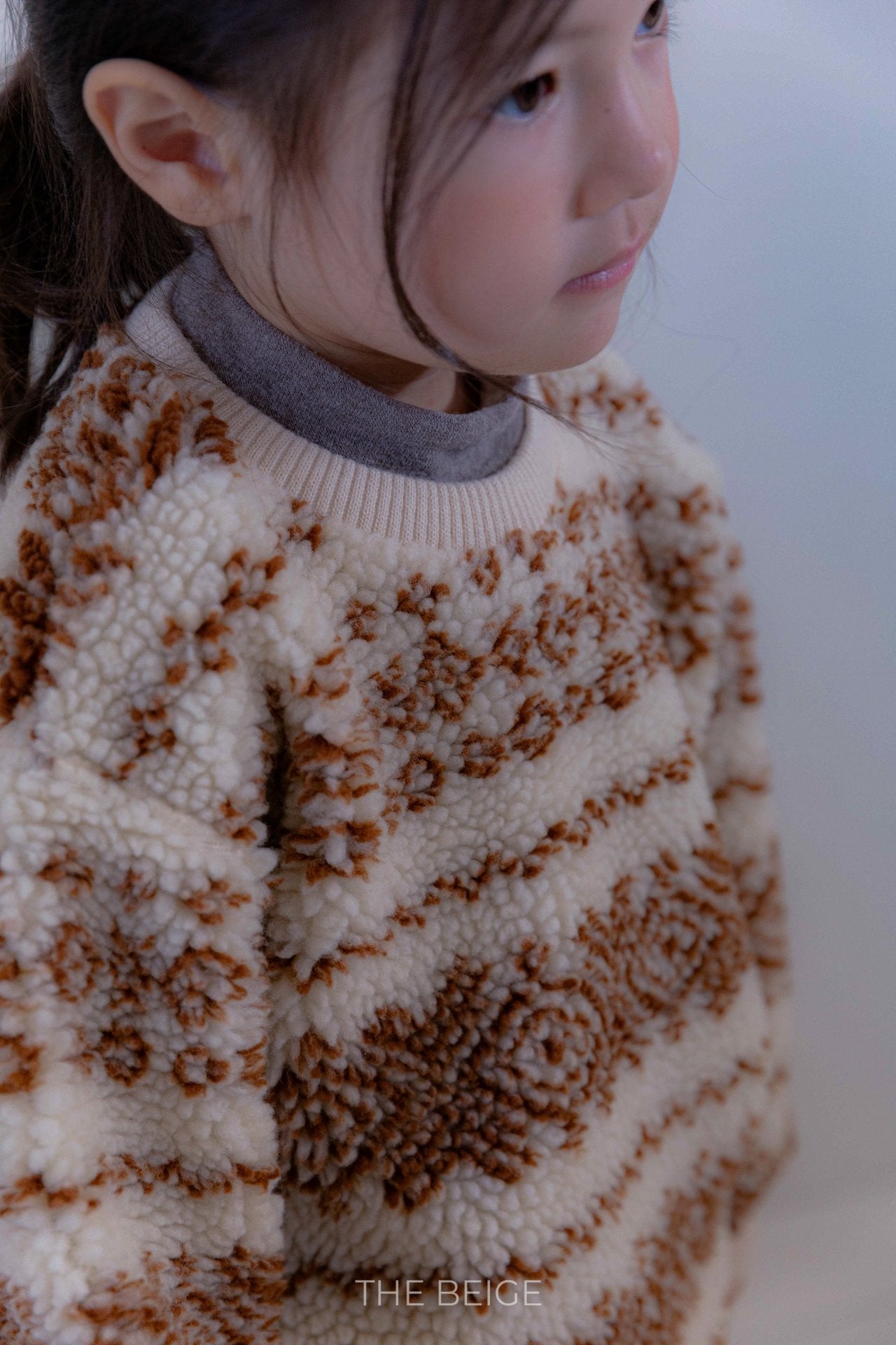 ［The beige］Snow boa mtm