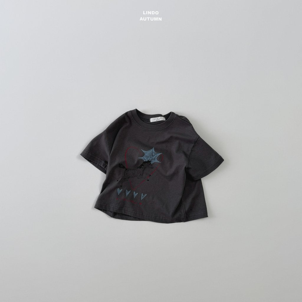 ［LINDO］Sketch short sleeve tee