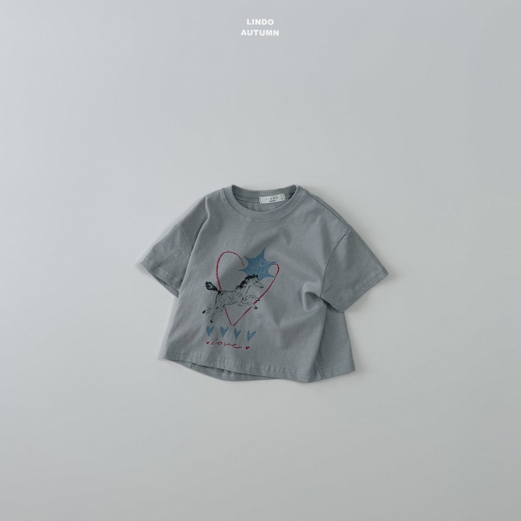 ［LINDO］Sketch short sleeve tee