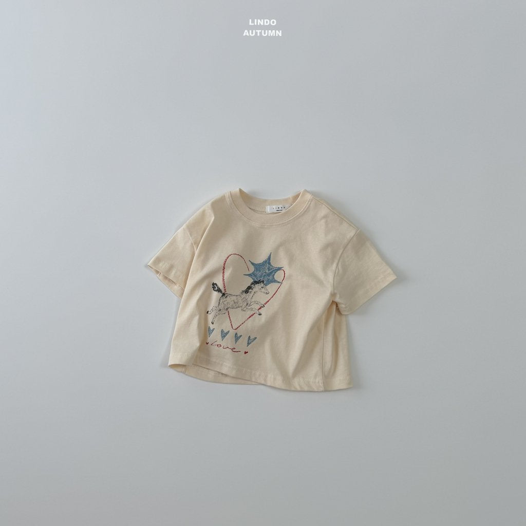 ［LINDO］Sketch short sleeve tee