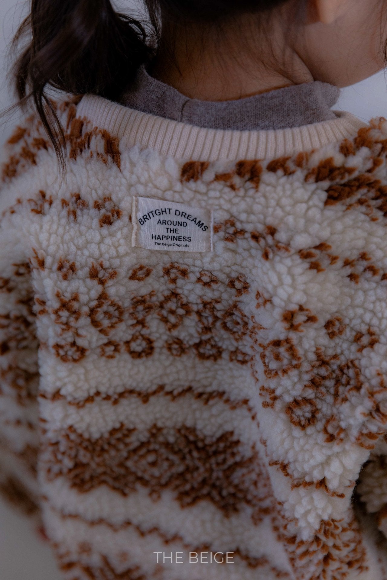 ［The beige］Snow boa mtm