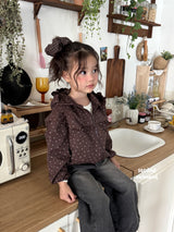 ［second moment］Garden frill jumper