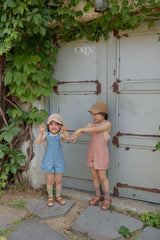 ［OREN］Camellia short overalls