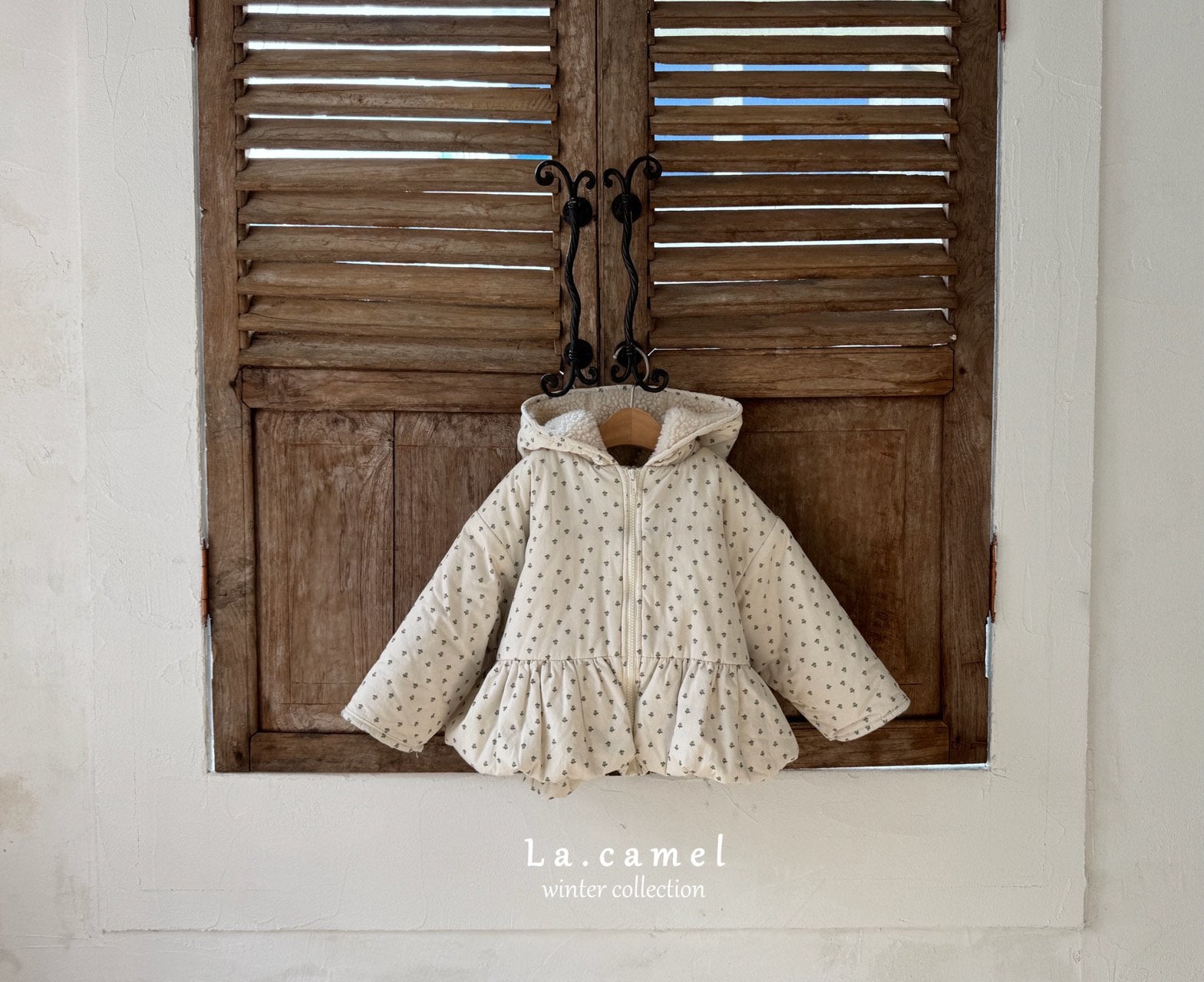 ［La.camel］Ellie padding jacket