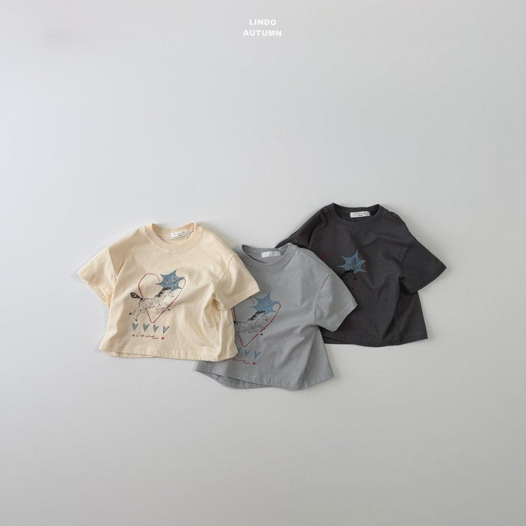 ［LINDO］Sketch short sleeve tee