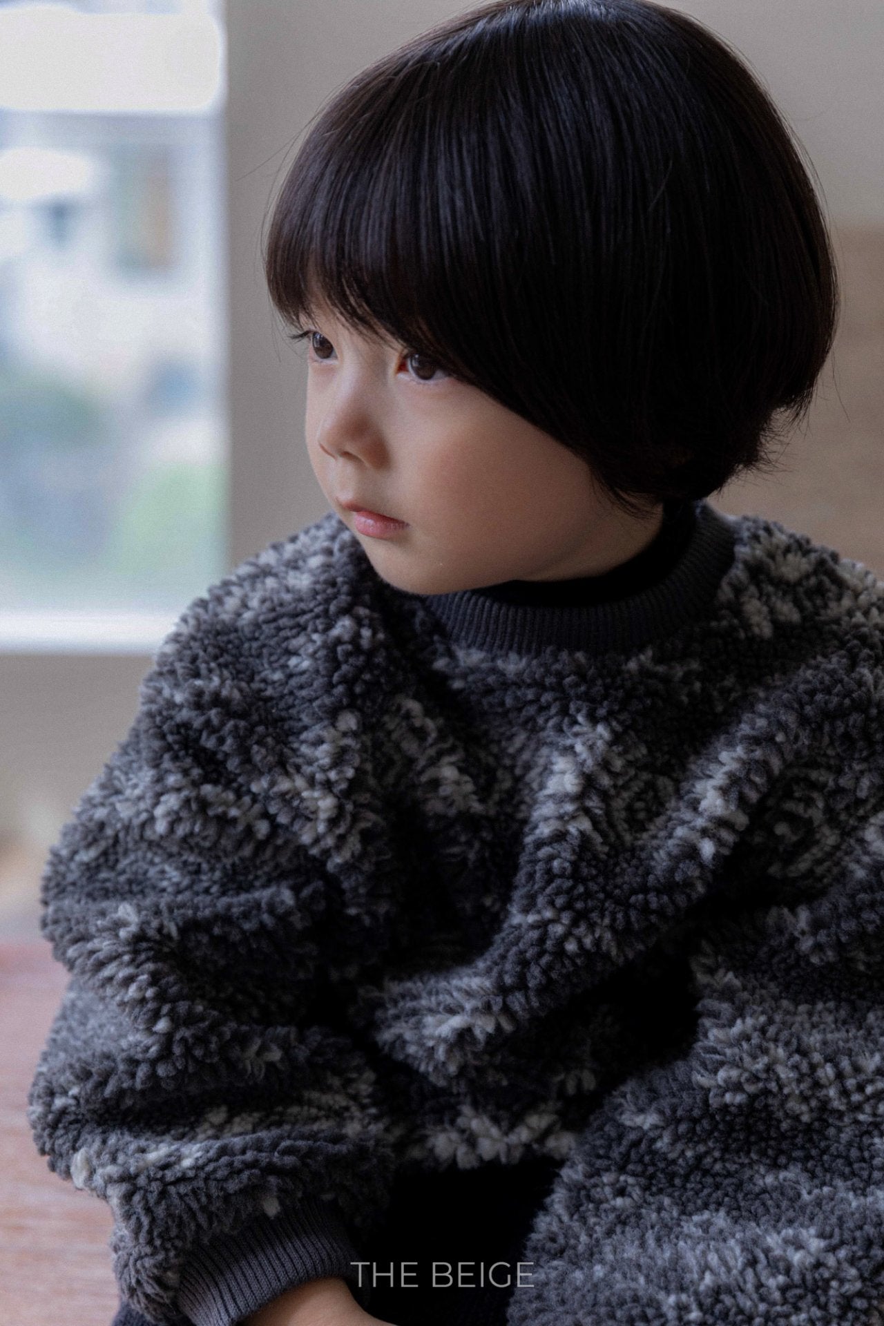 ［The beige］Snow boa mtm