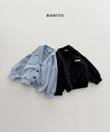 ［Bonito］Cotton V neck cardigan
