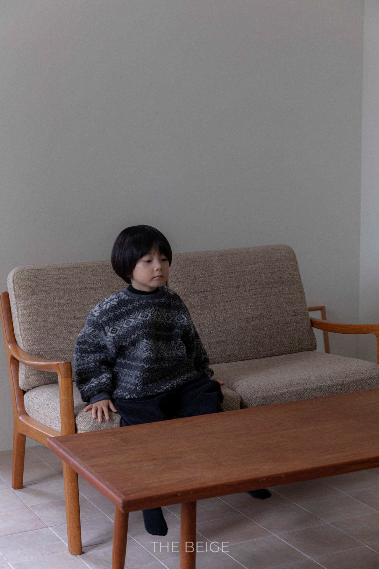 ［The beige］Snow boa mtm