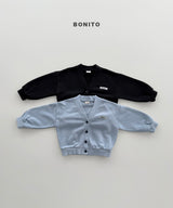 ［Bonito］Cotton V neck cardigan