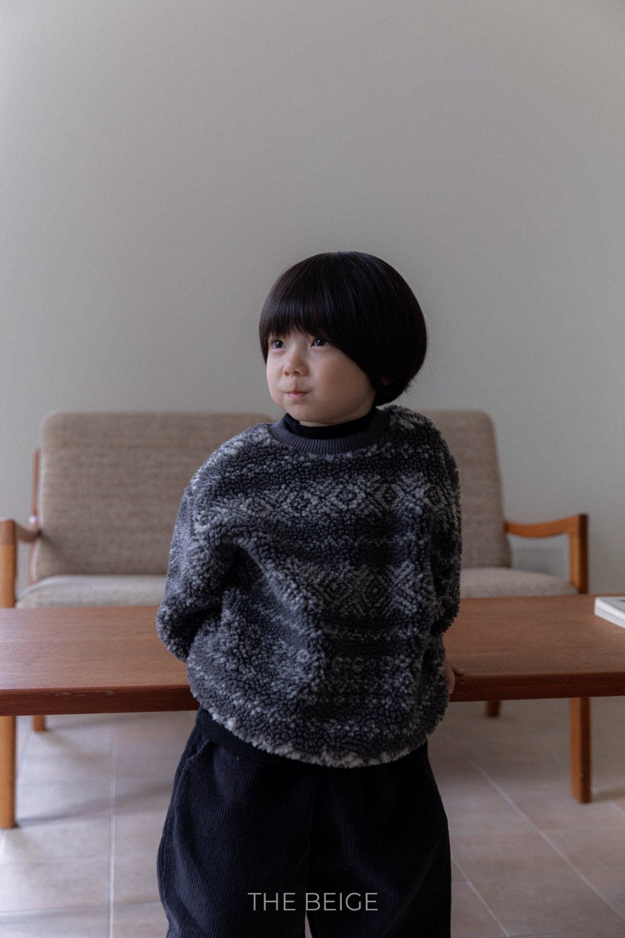 ［The beige］Snow boa mtm