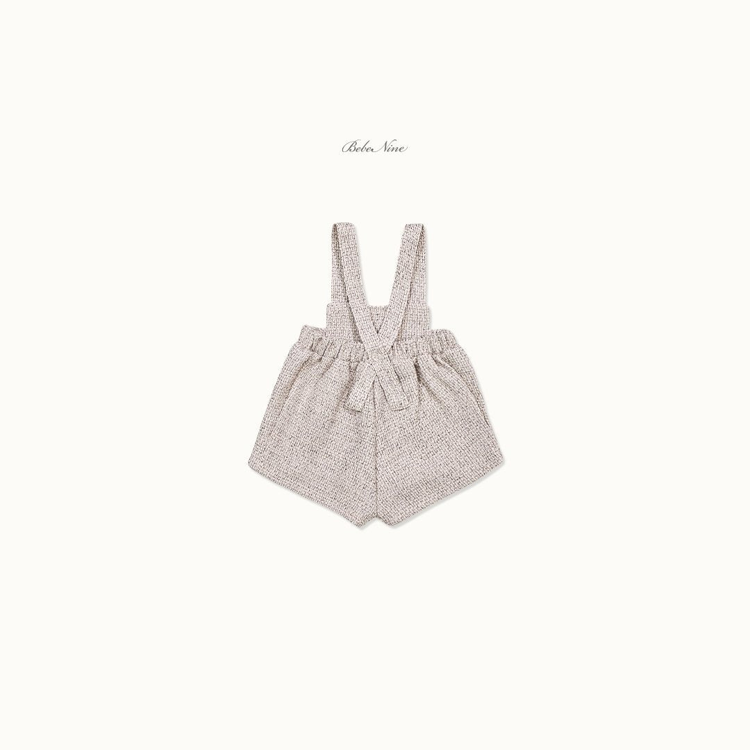 ［bebenine］Rococo Suspender Pants