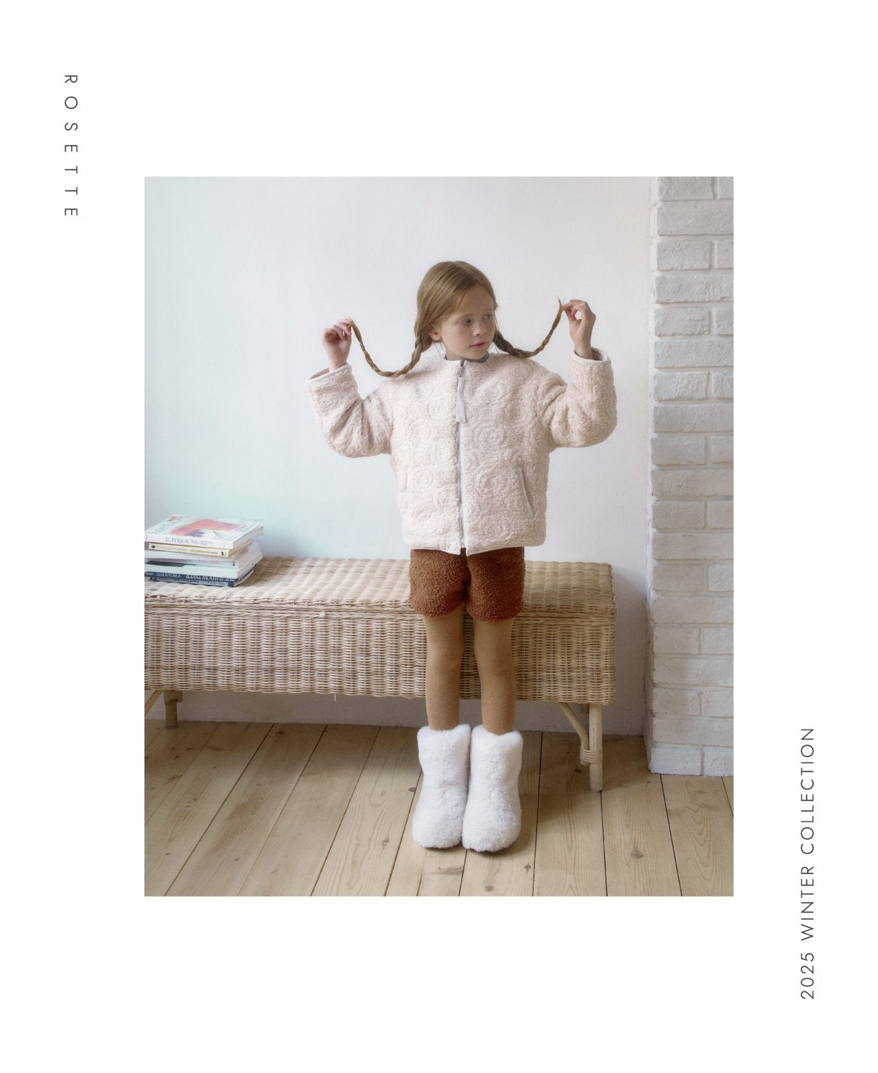 ［ROSETTE］Rose garden jumper