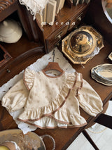 ［marron］Lala frill blouse