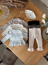 ［marron］Frill leggings