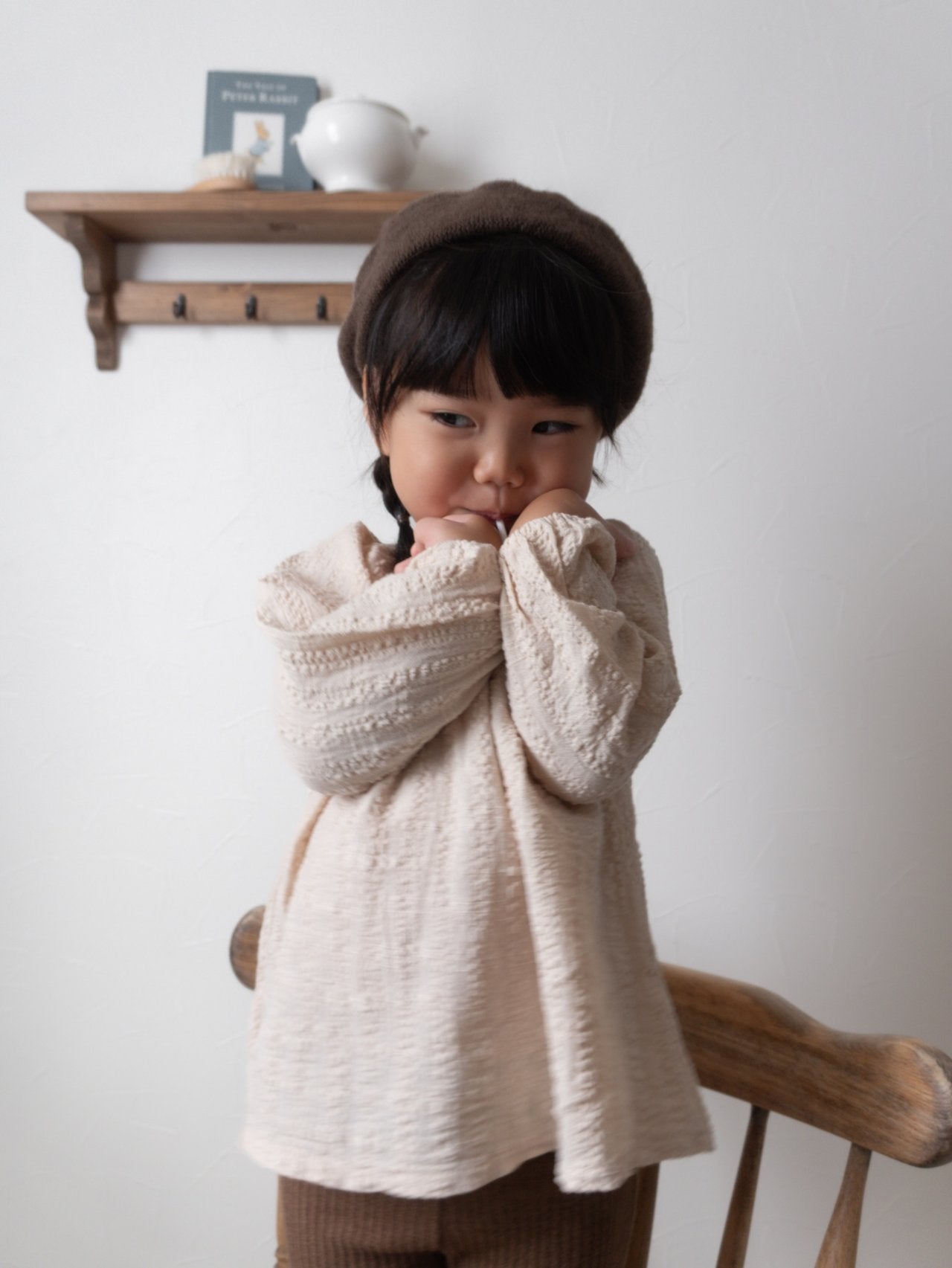 ［mimi market］Raglan blouse