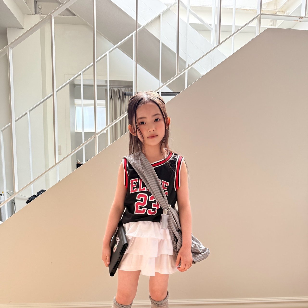 ［comma］23 mesh sleeveless tops