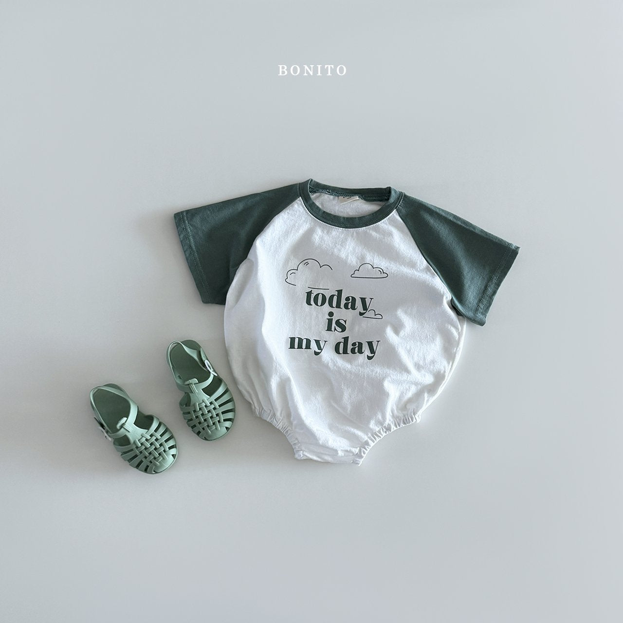 ［Bonito］Today raglan rompers