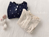 ［valubebe］Bloom frill blouse (baby)