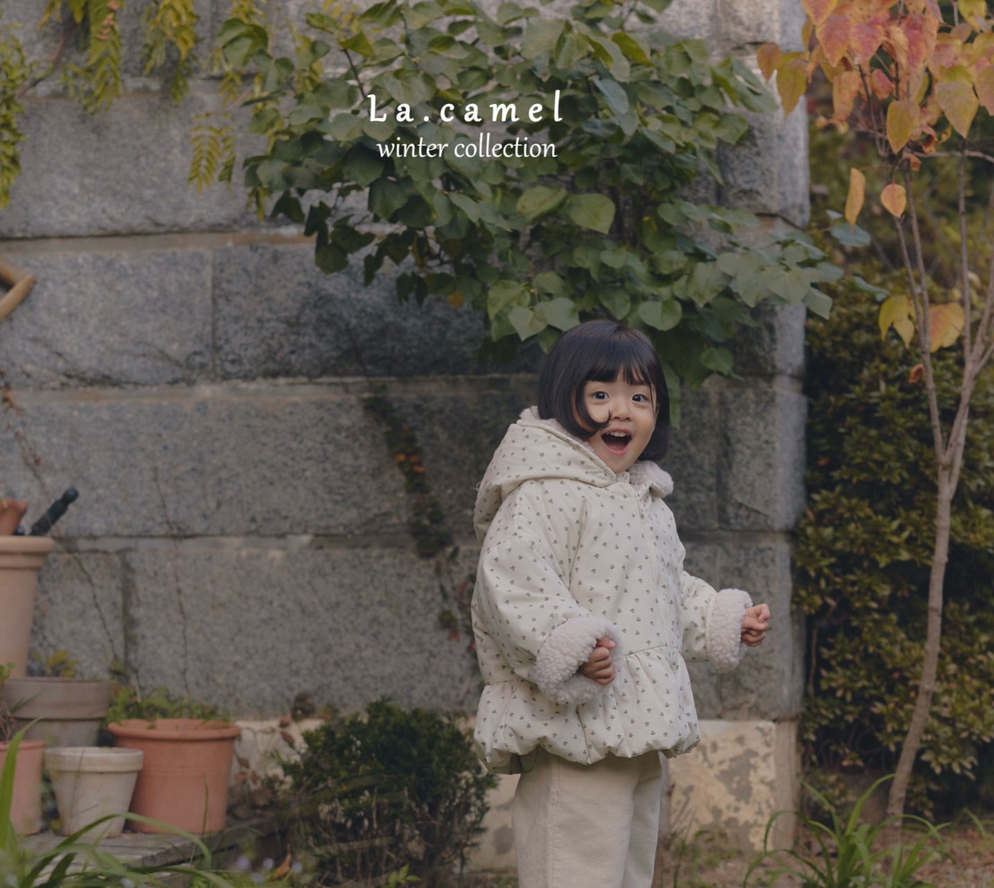 ［La.camel］Ellie padding jacket