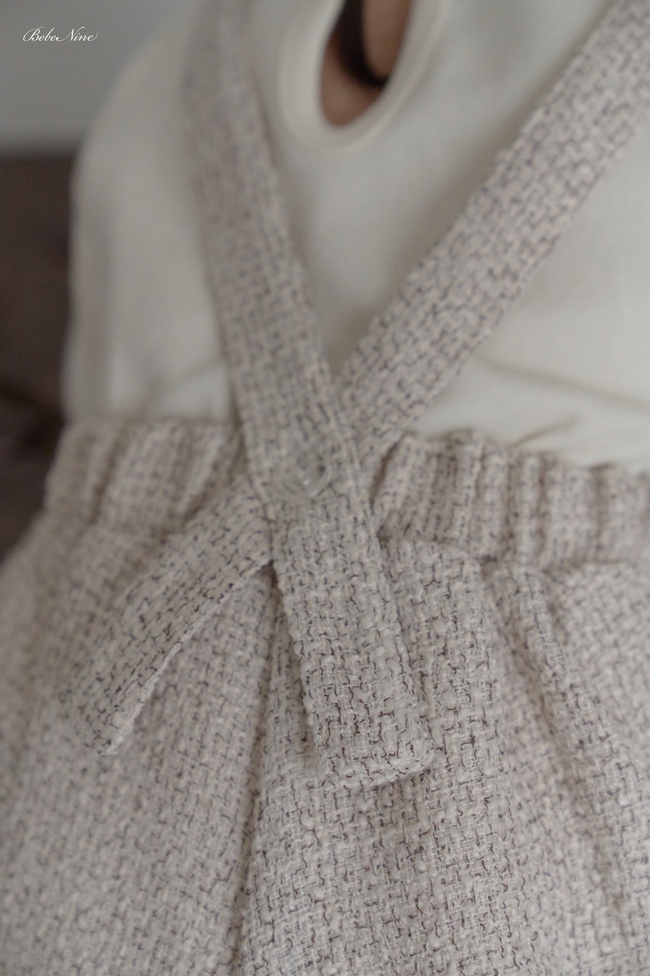 ［bebenine］Rococo Suspender Pants