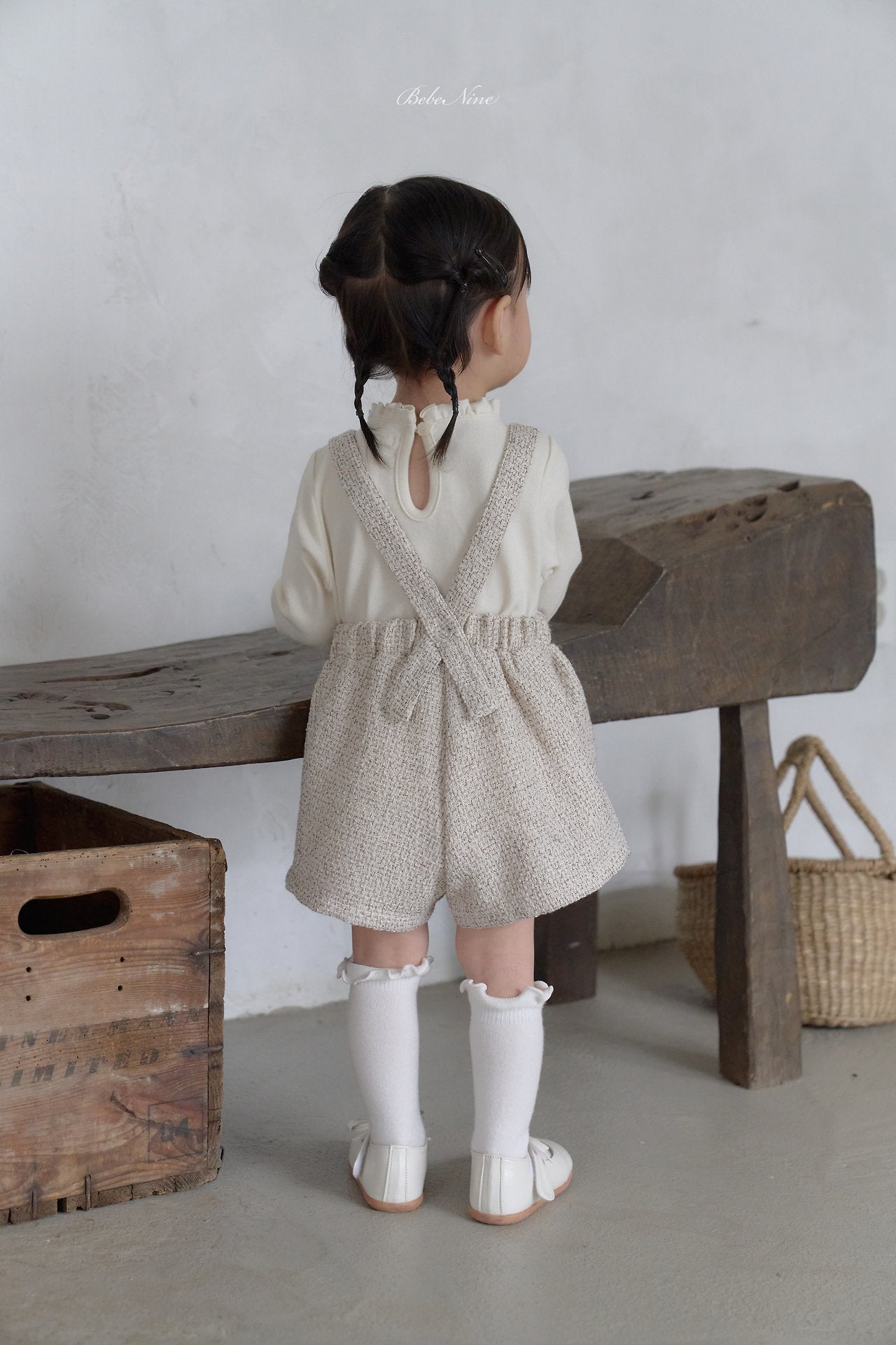 ［bebenine］Rococo Suspender Pants