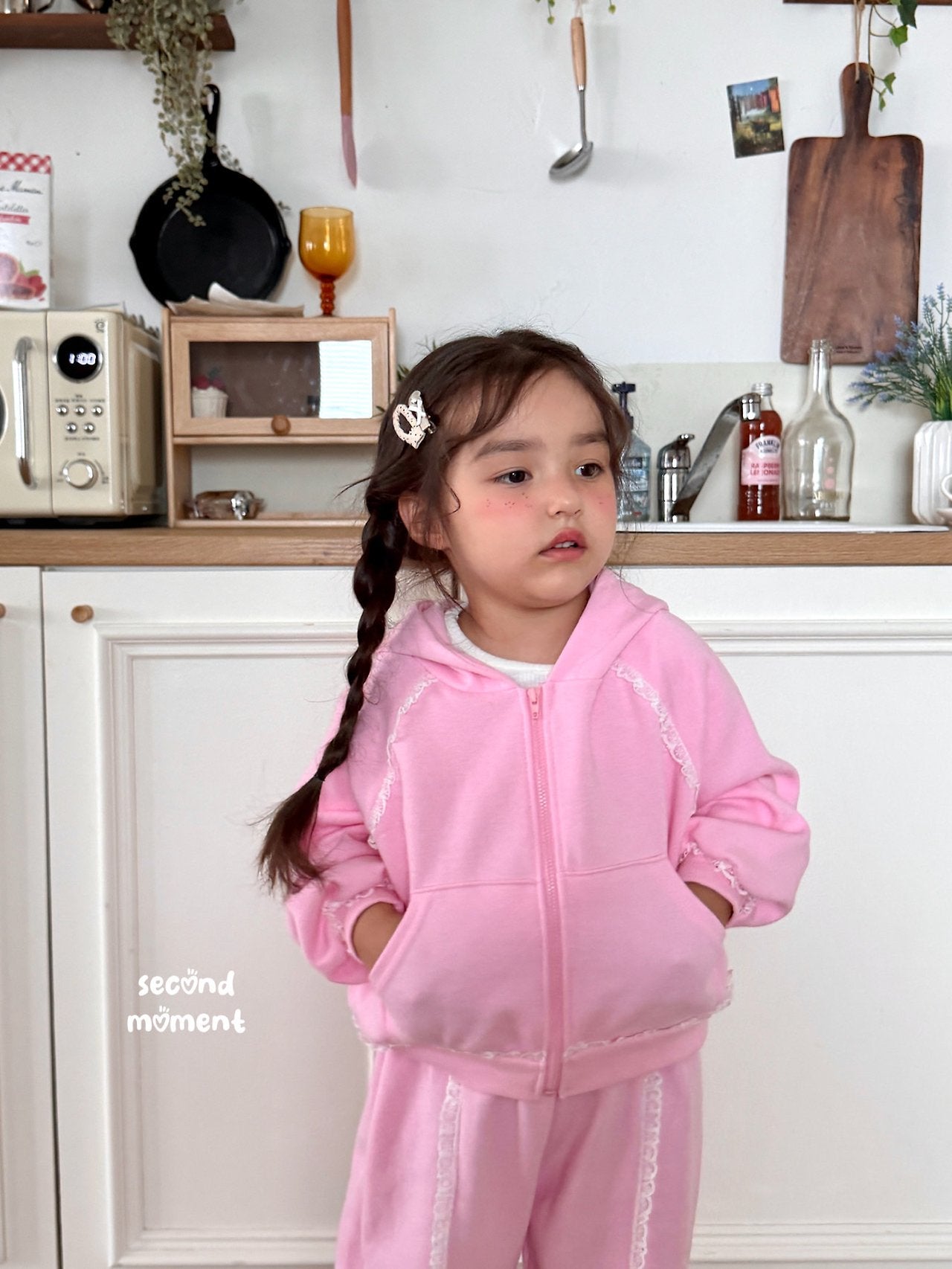［second moment］Powder zip uo hoodie
