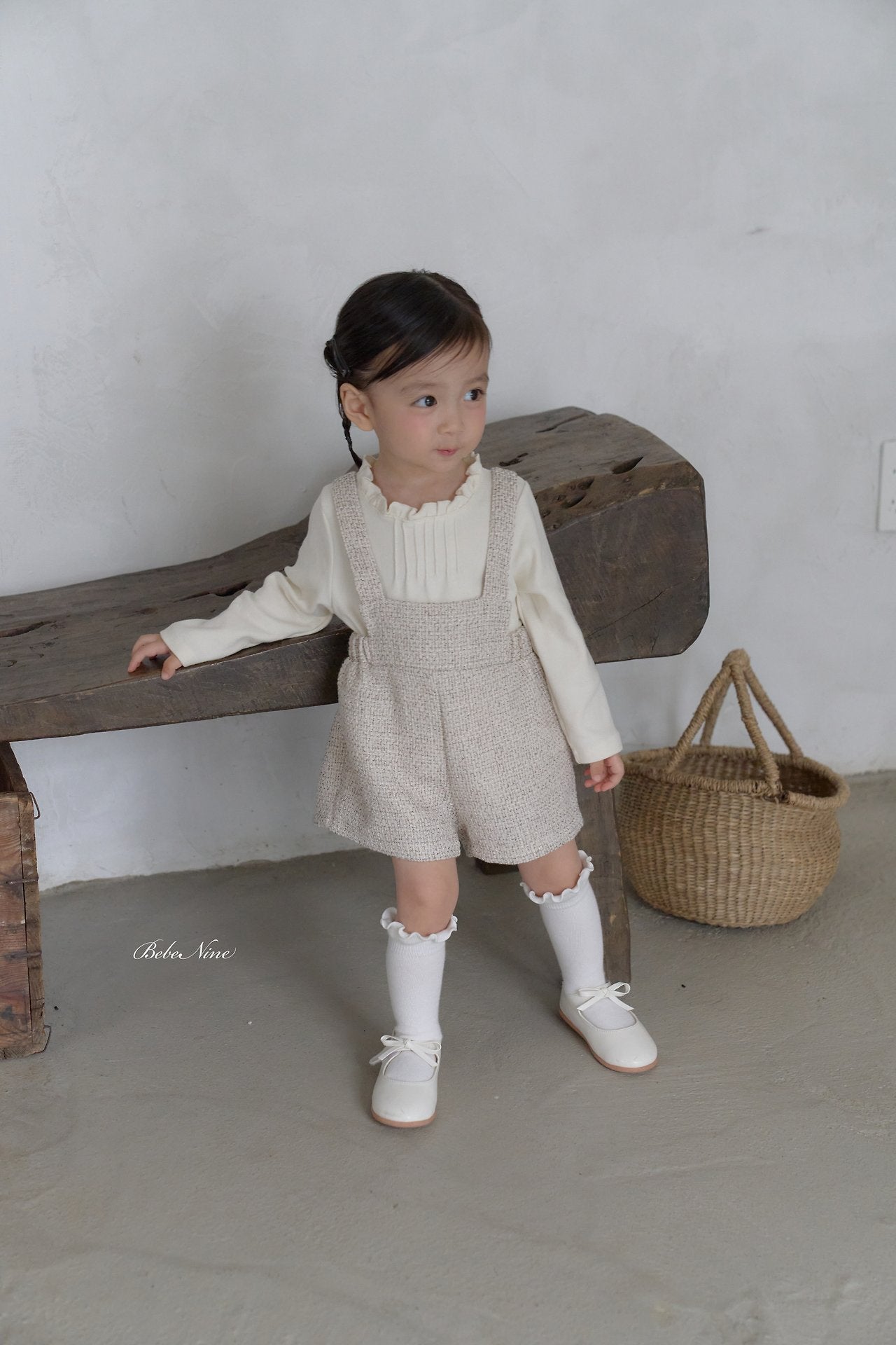 ［bebenine］Rococo Suspender Pants