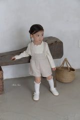 ［bebenine］Rococo Suspender Pants