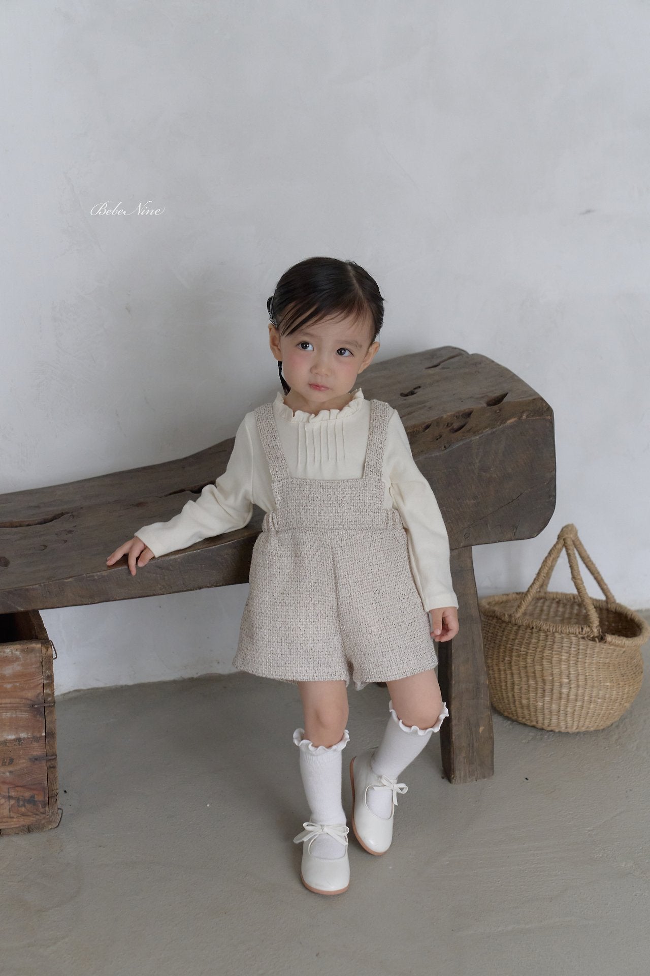 ［bebenine］Rococo Suspender Pants