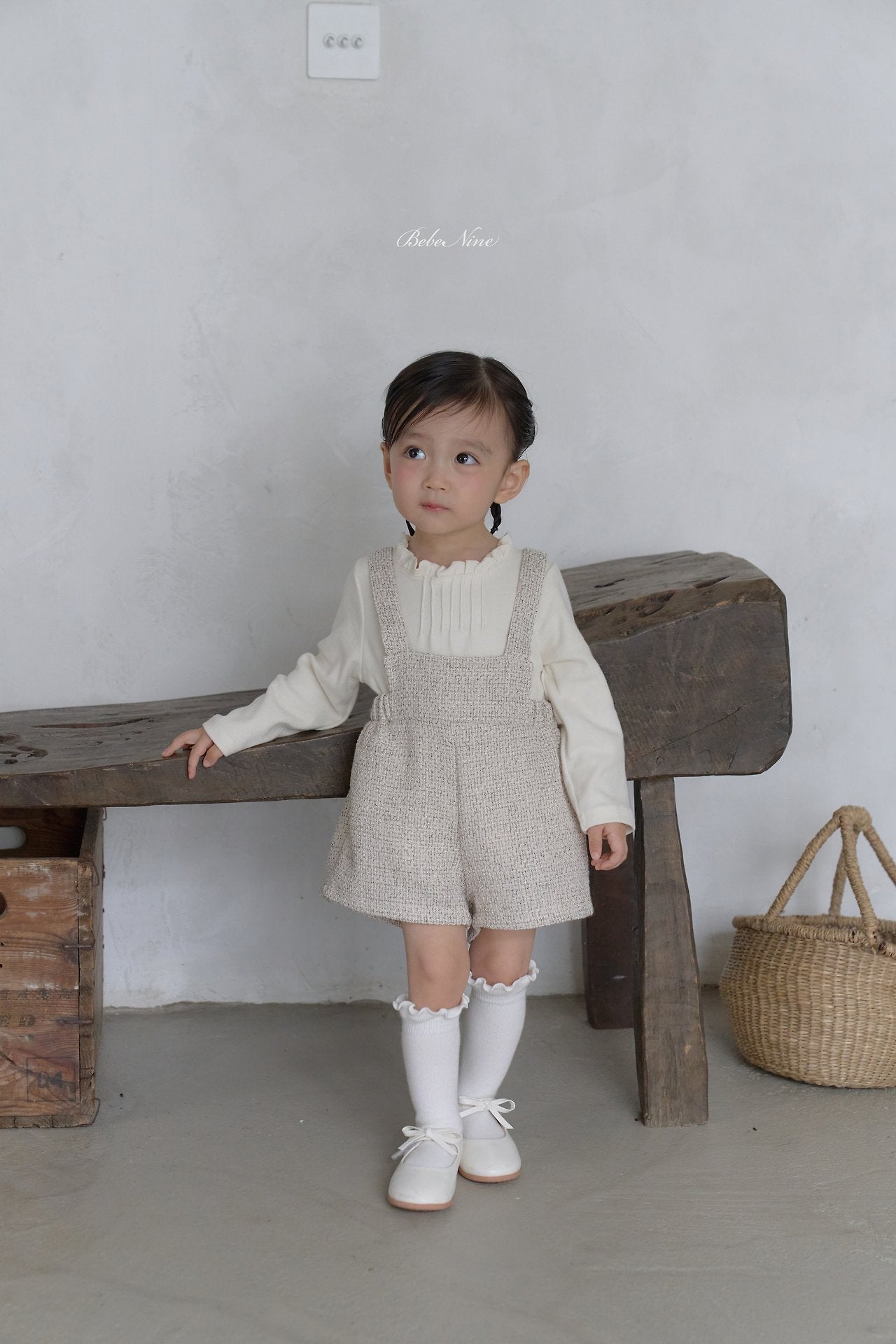 ［bebenine］Rococo Suspender Pants