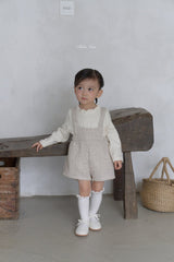 ［bebenine］Rococo Suspender Pants