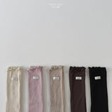 ［LINDO］Soft rib long socks