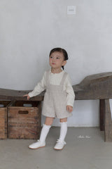 ［bebenine］Rococo Suspender Pants