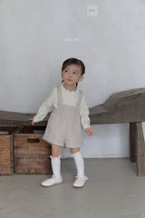 ［bebenine］Rococo Suspender Pants